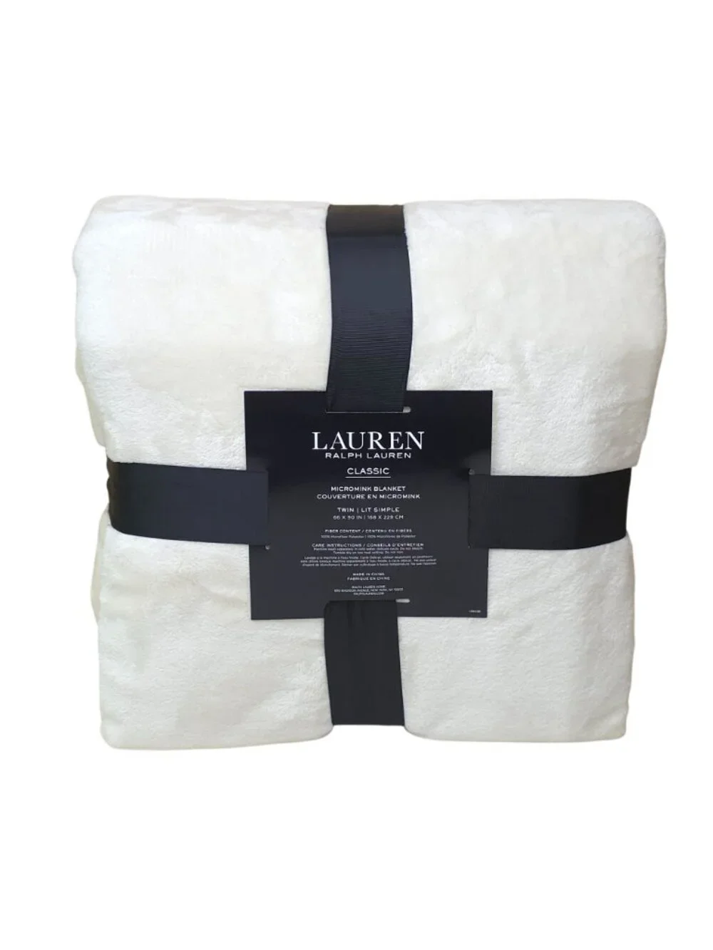 Lauren Ralph Lauren Twin Micromink Blanket 66